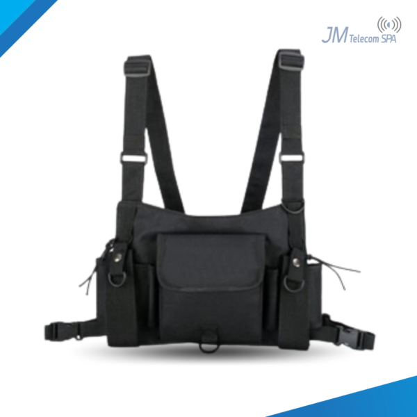 Pechera para radio portátil
